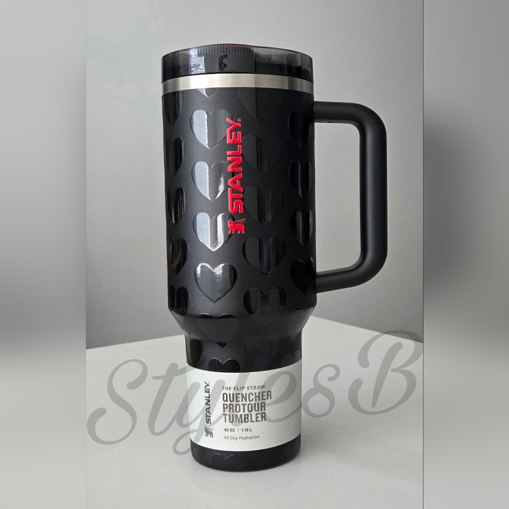 Stanley 40oz Black Lovely  ProTour  Tumbler